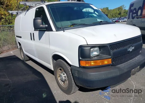 2016 Chevrolet Express 2500 Work Van из США, поврежденный, VIN 1GCWGAFF1G1296478